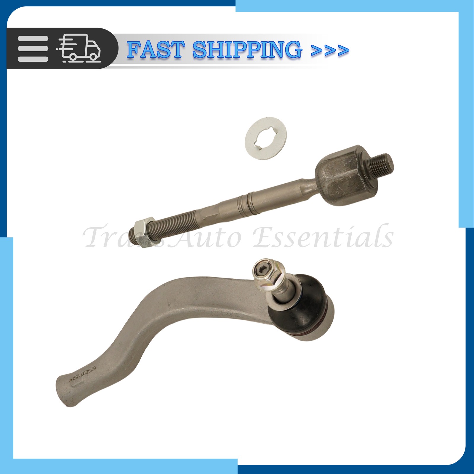 673007162 For 2019-2023 Maserati Levante Right Inner Tie Rod Ball Joint US