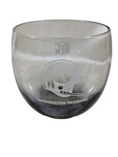 Washington Redskins NFL Smoke Glass Lowball Whiskey Drinking Glass 10 oz