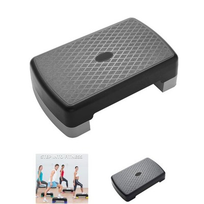 Adjustable Aerobic Step Platform - Non-Slip 400lb Capacity for Fitness Workouts
