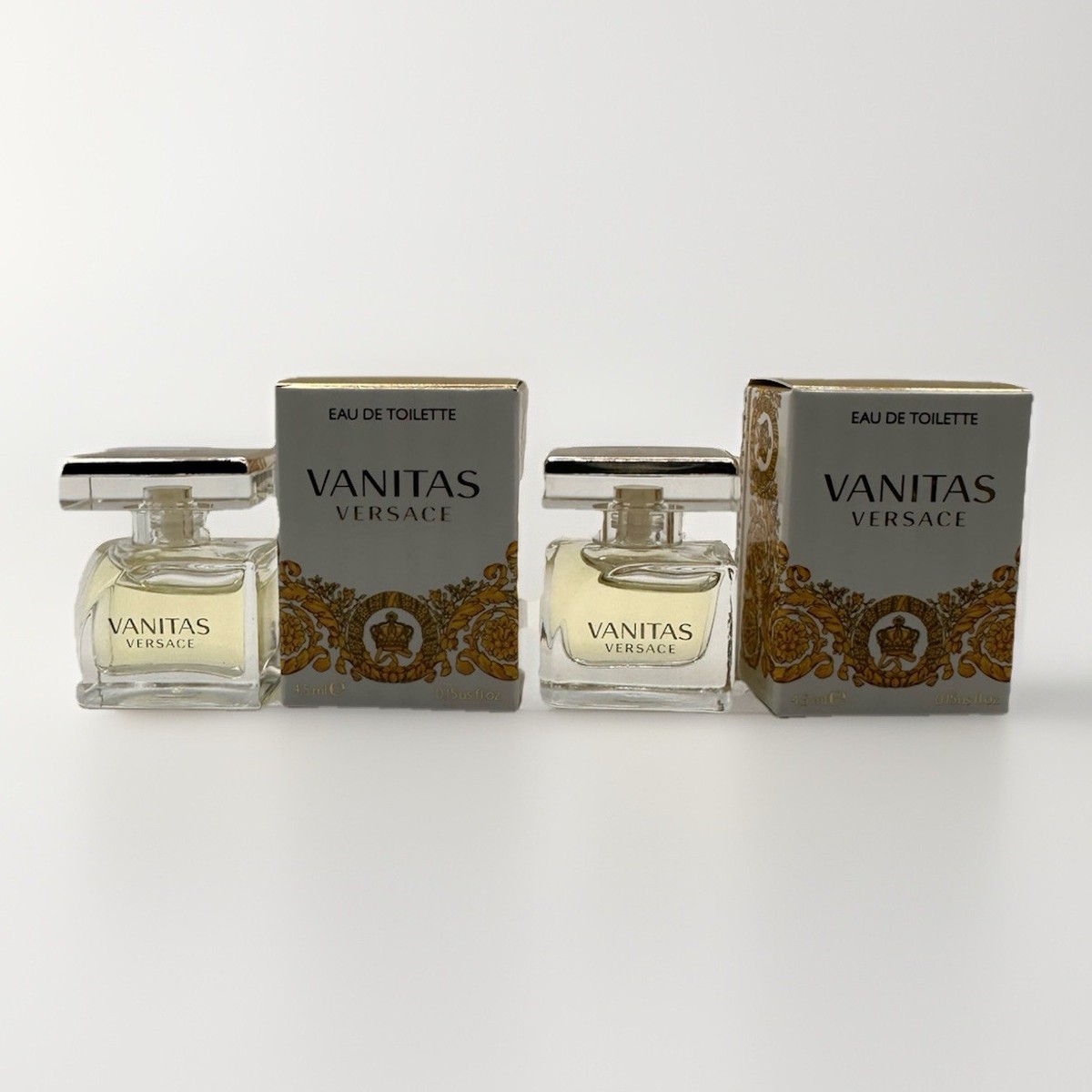 Versace Vanitas EDT Splash 4.5 ml MINI x 2 | eBay