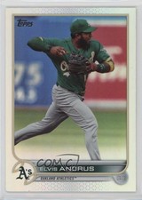 2022 Topps Series 2 Rainbow Foil Elvis Andrus #520 0nr3