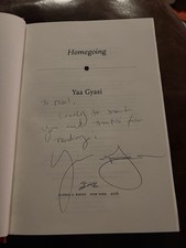 Product Image: Yaa Gyasi SIGNED Homegoing 2016 Knopf HC DJ AUTOGRAPHED
