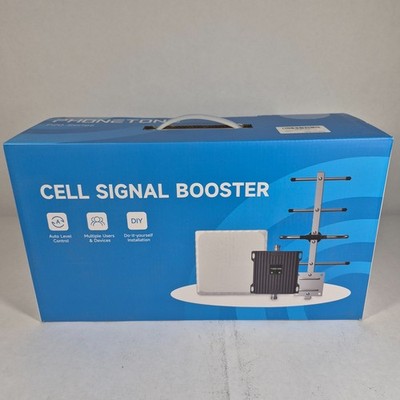 Brand New Phonetone Cell Signal Booster Pro Series Kit New In Box Home Antenna