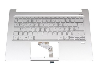 Acer Swift 3 (SF314-59) original Tastatur inkl. Topcase DE (deutsch) silber/silb