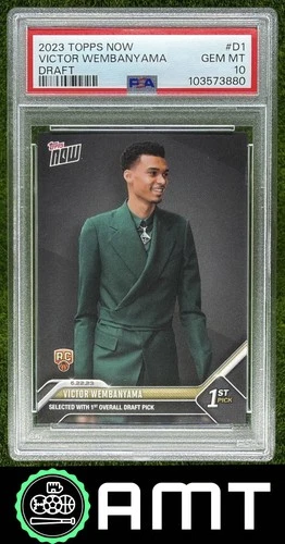 Victor Wembanyama RC PSA 10 2023-24 Topps Now USA #D1 3880