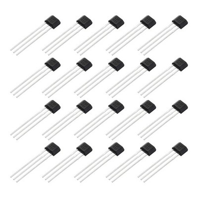Hall Effect Sensors 40Pcs Magnetic Detector Hall Switch Single Pole Hall IC