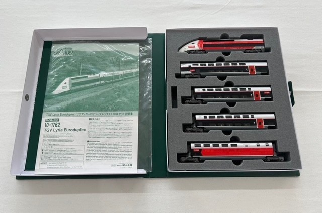 Kato TGV Lyria Euroduplex Ten Car Set for sale online | eBay Kato TGV Lyria Euroduplex Ten Car Set for sale online | eBay