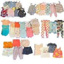 6M Baby Girl Spring Summer Clothing Lot 45 Pcs Carter  s Old Navy GUC and NWT