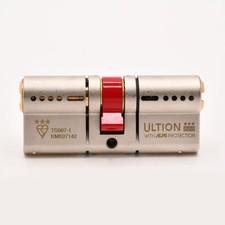 ULTION 3 STAR PLUS EURO CYLINDER 45/50 KEYED ALIKE PAIR