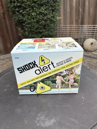 Shock Alert - Detects & Locates Voltage In Water For Pools Docks Fountains