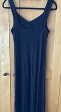 Per Una - Women's Black Stretchy Dress Size 10 - Summer Wear - Used