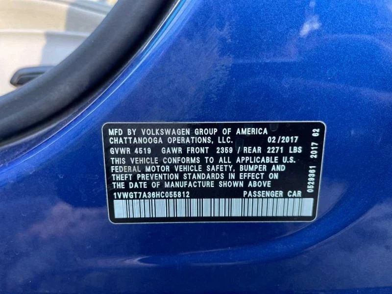 Silenciador Volkswagen Passat 2015-2017 1.8L AT FWD 66K -SPORT- 50989 - Imagem 3 de 4