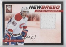 2011-12 Panini Elite New Breed Materials Aaron Palushaj #21 0a1