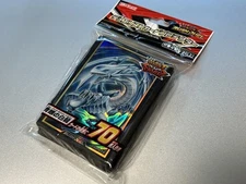 YuGiOh Rush Duel Blue-eyes White Dragon Protector 70 Pcs Card Sleeves Japanese