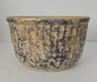 Vintage Red Wing Pottery 7" Spongeware Panel Bowl