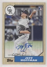 2017 Topps 1987 Rookie and All-Star Edition Jeff Hoffman #1987A-JH Auto 6z2