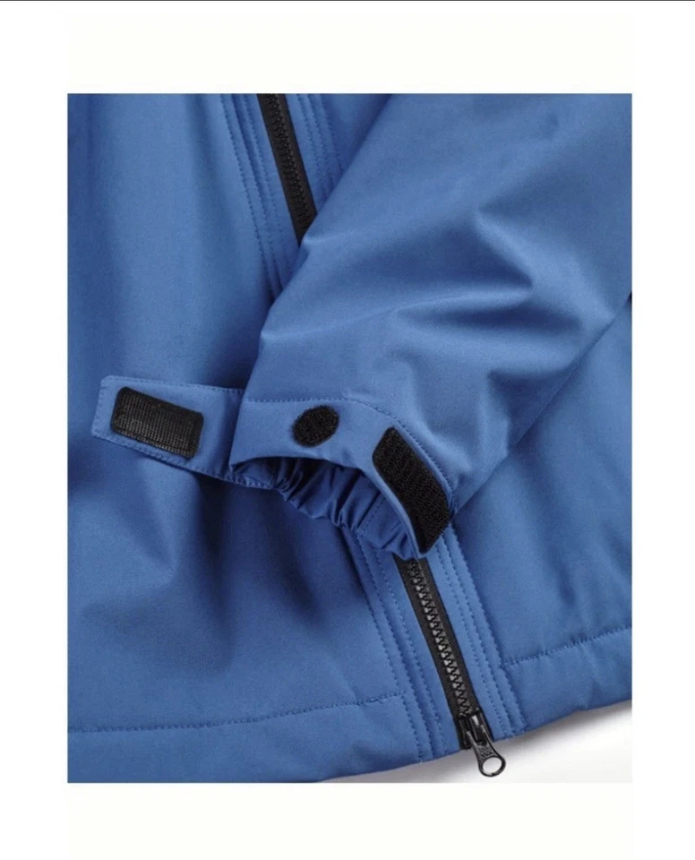 Stone Island Blue Soft Shell R Primaloft Jacket 731541527.V0043 Men Size Medium - Image 3 of 4