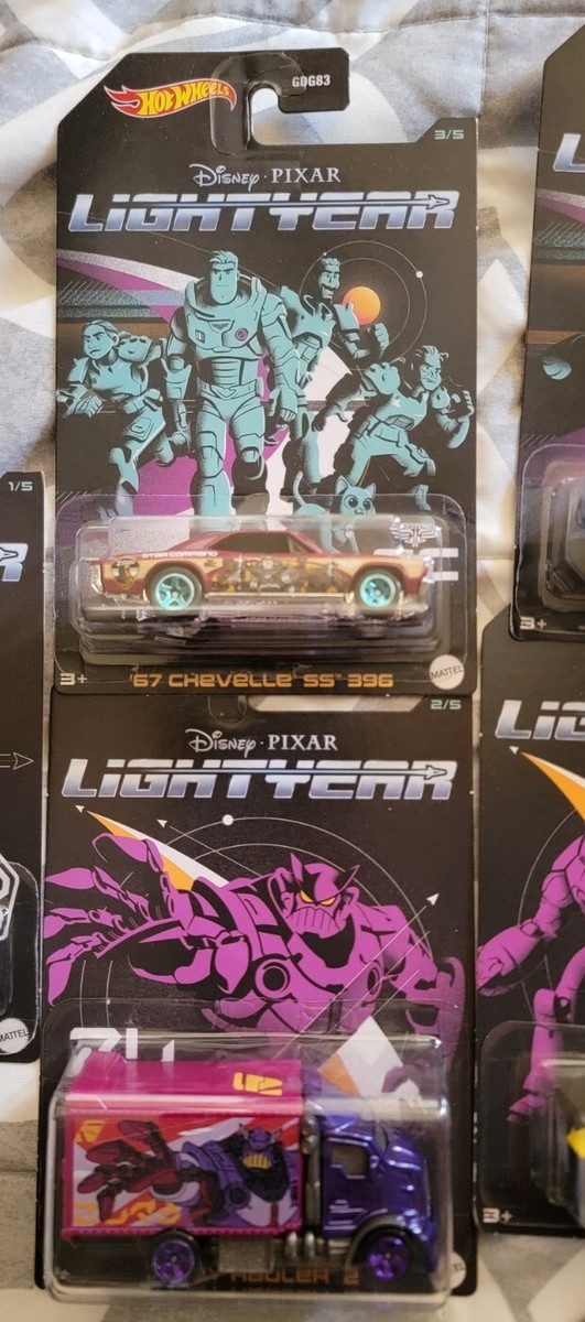 2022 Hot Wheels Disney Pixar Lightyear complete set of 5 | eBay