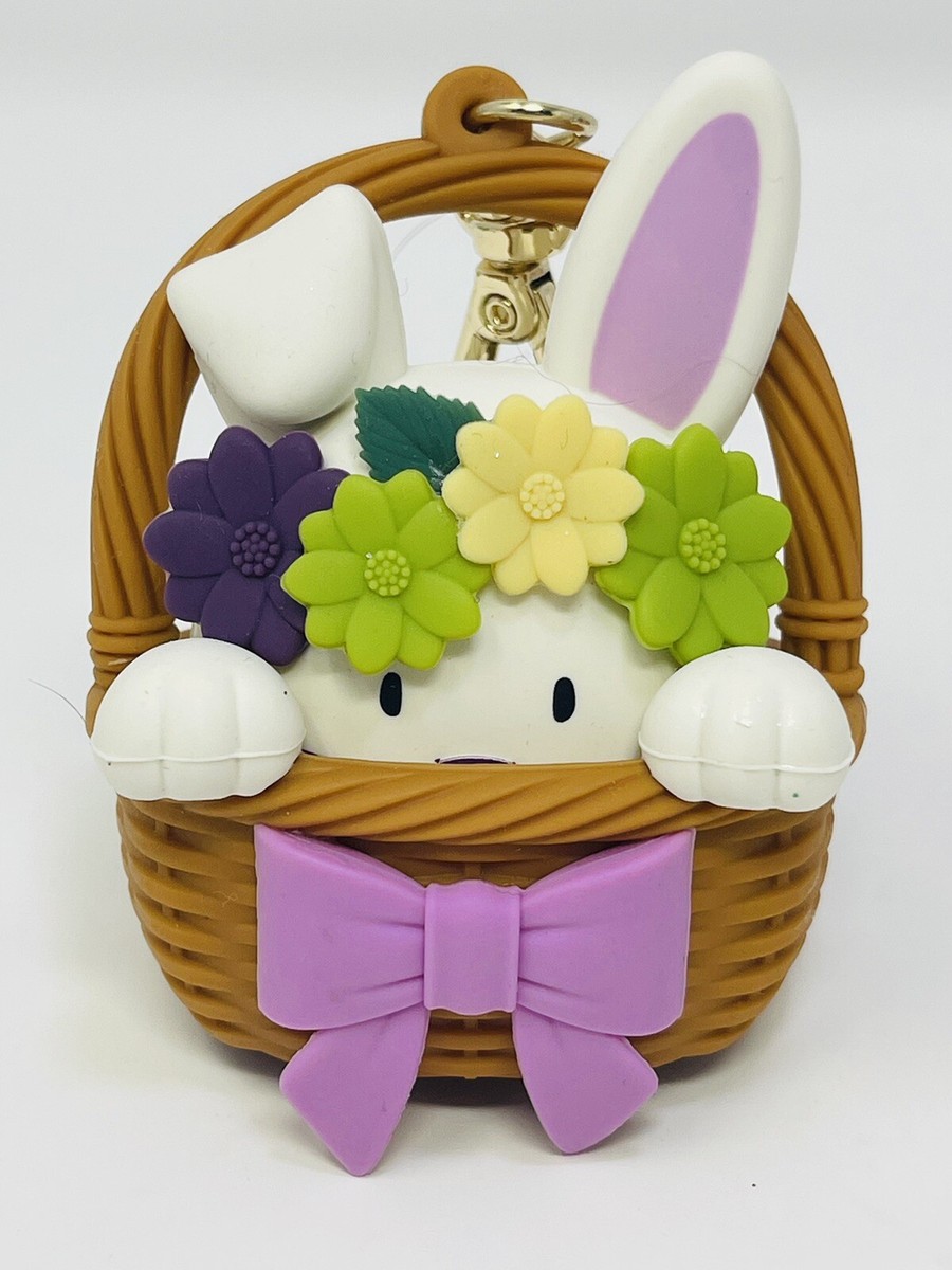 Bath & Body Works PocketBac Keychain Pop Up Bunny Sanitizer Holder