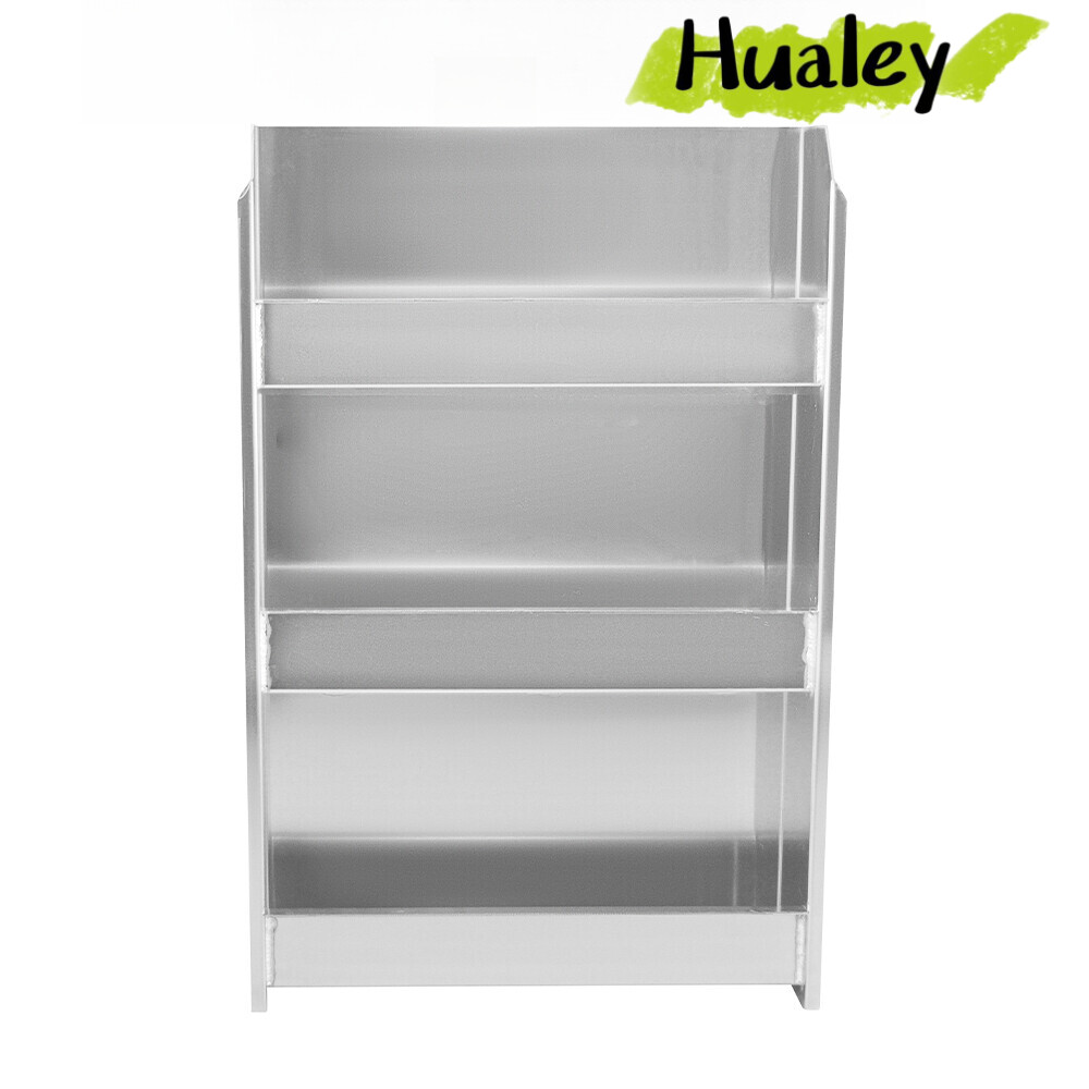 24 Aerosol Can Holder Cabinet Shelf Aluminum Garage Trailer-image