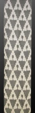 11 Yard HAND MADE UZBEK Natural SILK IKAT ADRAS FABRIC #5717
