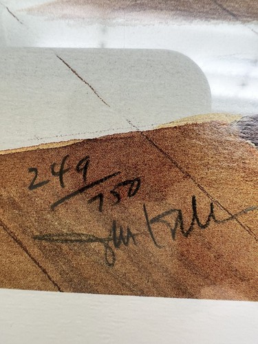 John Kollock Signed Numbered Art Print “Washed Up” 1997 Sealed! 249/750 Georgia - Picture 21 of 23