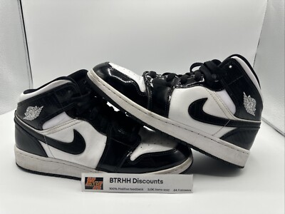 Size 7Y - Nike Air Jordan 1 Mid SE All-Star Carbon Fiber Black/White DD2192-001