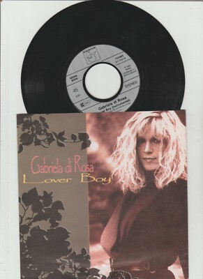 7'' GABRIELA DI ROSA Lover Boy OST Go Trabi Go HANSA Italo-Disco 1990 Promo Info 