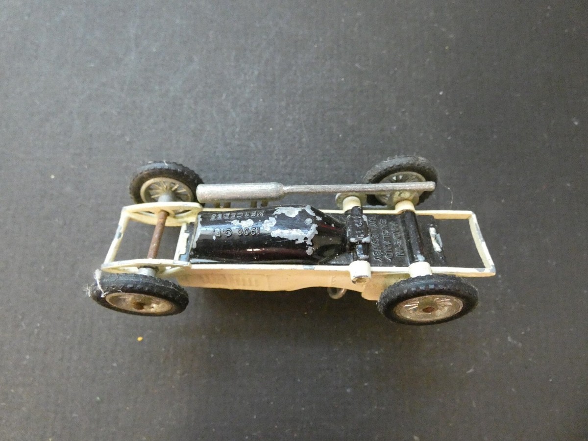 VINTAGE MATCHBOX LESNEY DIECAST CAR #10 1908 MERCEDES GP | eBay