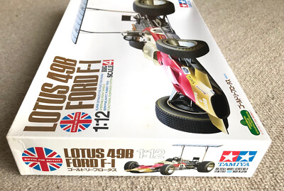 TAMIYA 1/12 LOTUS 49B FORD F1 Racing Car Plastic Mokel Kit Big