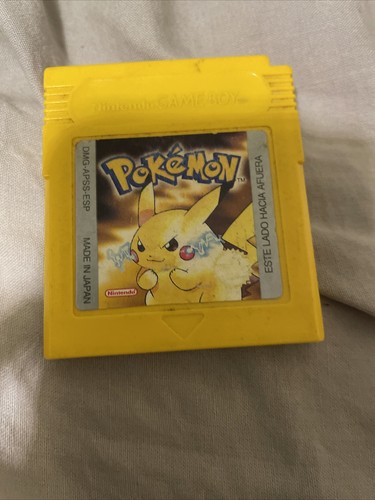 Pokémon Version Jaune Spéciale Pikachu - GameBoy - PAL Français - Complet CIB
