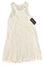 Melrose Market Sleeveless Tank Swimsuit Cover Up Dress Girl's sz L White