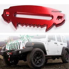 Aluminium Alloy Winch Capstan Rope Guide Holder For Jeep Wrangler JK JL 2017-18