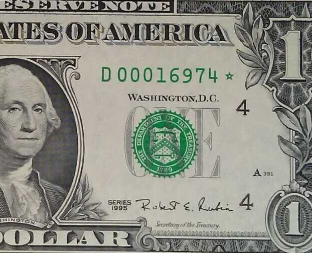 STAR - 5 DIGIT )) $1 1995 ((CHOICE /GEM)) FANCY SERIAL # | eBay