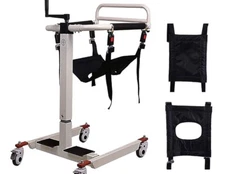 Patient lifting Wheelchair Hydraulic transfer chair  