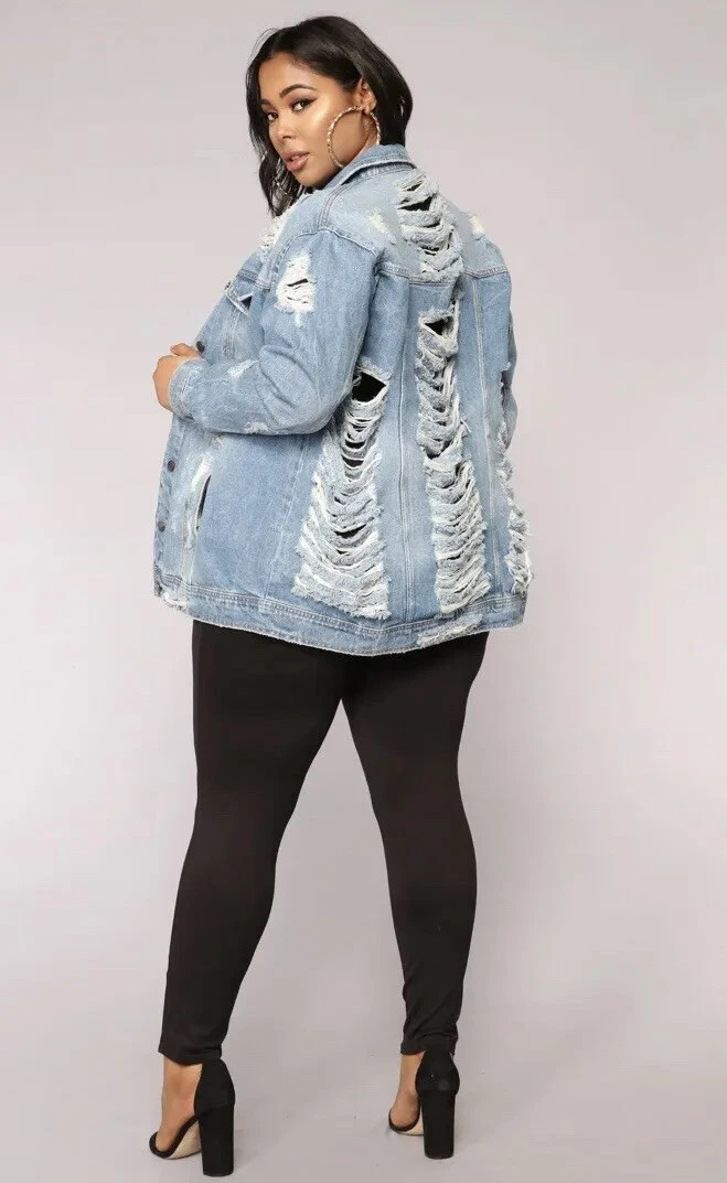 Share 125+ plus size denim jacket outfits - dedaotaonec