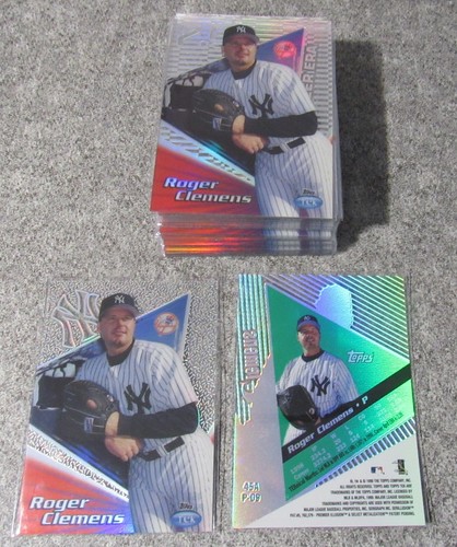1999 TOPPS TEK ROGER CLEMENS NEW YORK YANKEES 45A YOU PICK FREE SHIPPING
