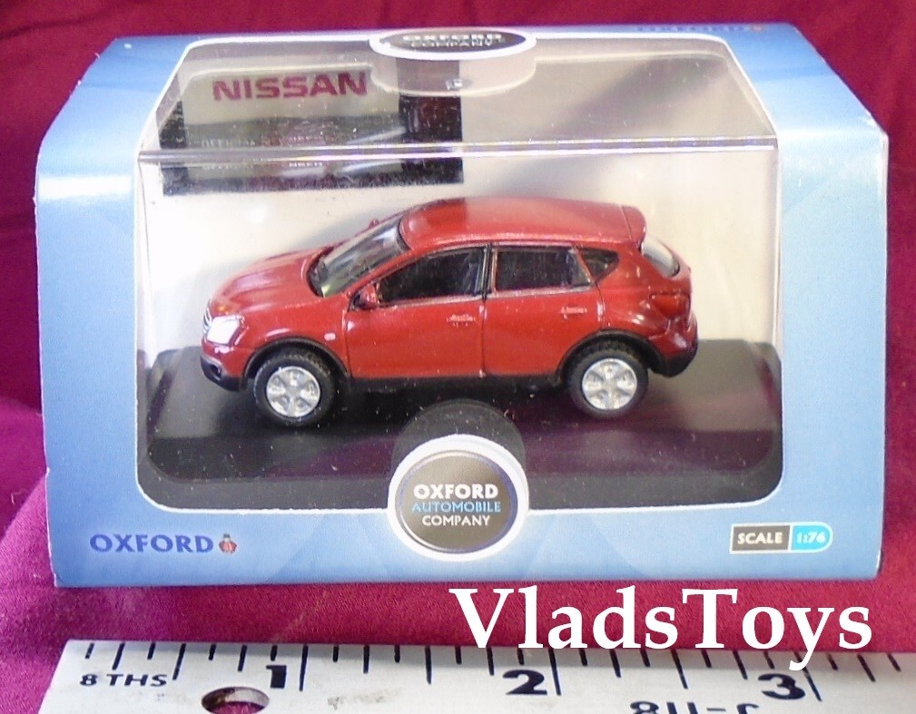 Oxford Diecast 1/76 Scale 2007 Nissan Qashqai (J10) -Fired Iron
