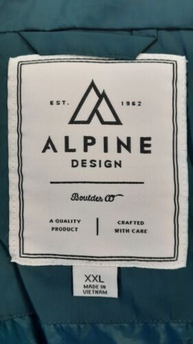 ALPINE DESING Dream Puff Shortie Update Women's Jacket, Size XXL, NEW!! - Picture 3 of 7