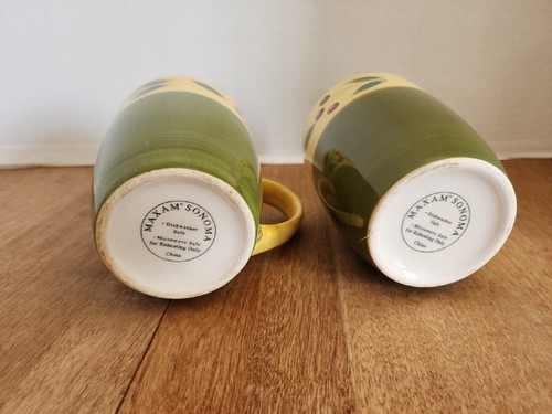 Set of 2 Maxam Somoma Coffee Mugs 12 Oz Capacity - Picture 5 of 9