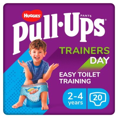 Huggies Pull-Ups, Trainers Day Nappy Pants For Boys 2-4 Years x