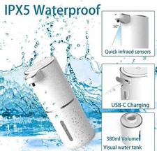 Automatic Soap Dispenser Touchless Foaming Soap Dispenser 380ml USB Rechargeable