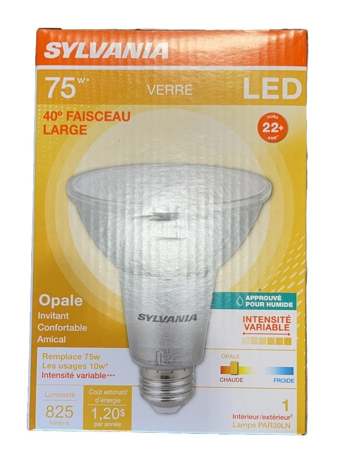 🔥(AN) Sylvania LED10PAR30LNDIM827FL4022YGL3W Dimmable 10W LED PAR30LN Bulb 60W - Image 3 of 4