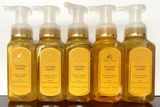 Bath  Body Works LOT OF 5 KITCHEN LEMON Gentle Foaming Hand Soaps