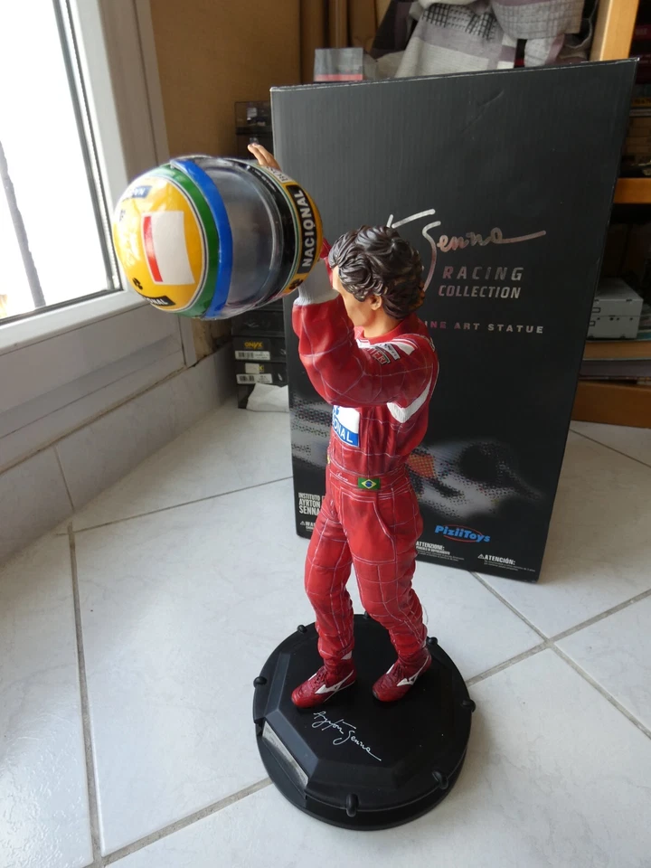 Figur Ayrton Senna Japan GP Suzuka 1993 Fine Art Statue 1/6 Kotobukiya F1 - Bild 2 von 4