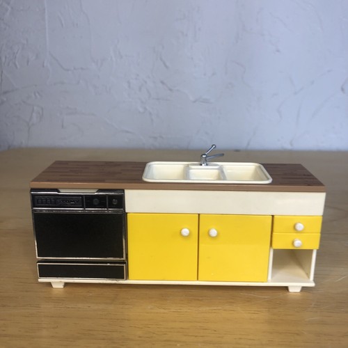 Lote 5 - MCM Tomy Casa de Muñecas Cocina FREGADERO, NEVERA, ESTUFA, ARMARIOS, Etc Muebles - Imagen 5 de 12