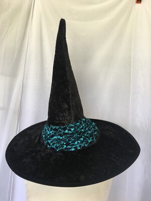 Witch Party Hats Witches Felt Hat W/blue Band; Halloween/Cosplay