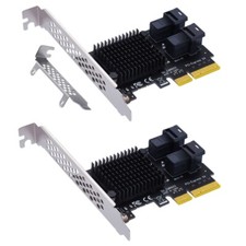 PCI-E to U.2 Riser Card Pcie to Dual SFF-8643 Expansion Adapter for NVME SSD