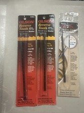 Olson 5" Reverse Tooth Scroll Saw Blades 11.5TPI ~ 36 Count ~ New