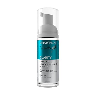 SERATOPICAL Revolution Clarity Purifying Foaming Face Cleanser W/Jojoba Oil-NEW!